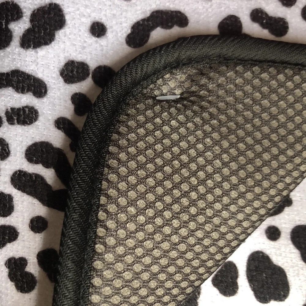 Juicy Couture Black & White Leopard Dish Drying Mats - 2 Pack